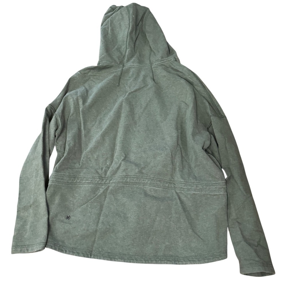 Lululemon Full Zip Hoodie Jacket Olive Green Women's Size 4 - Picture 2 of 5